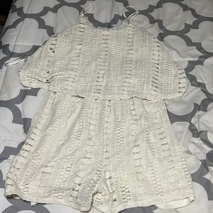 White Romper